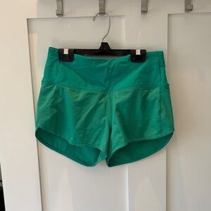 Lululemon Athletica Teal Women's Athletic Shorts